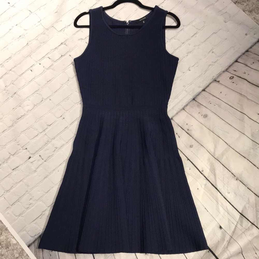 Pink Tartan | Navy Power Stretch Ballet Dress - Picture 3 of 13